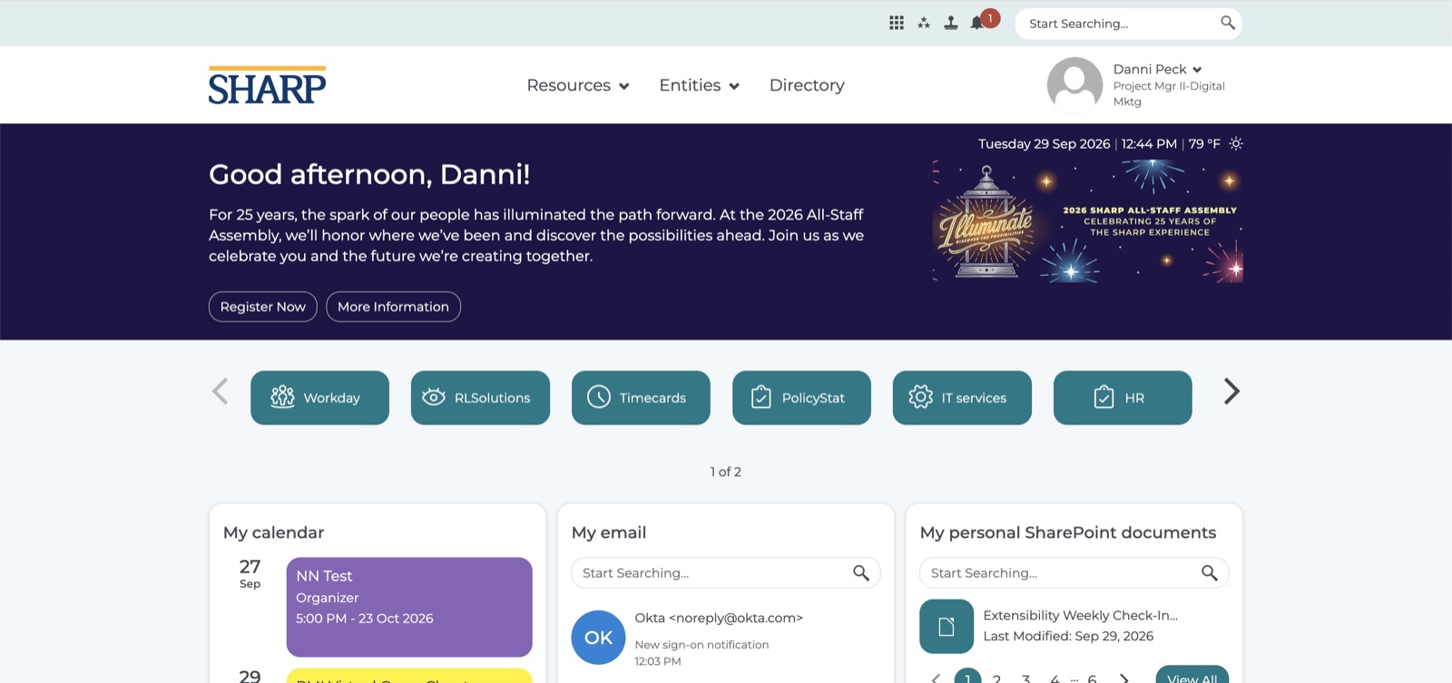 Intranet Migration & Platform Implementation